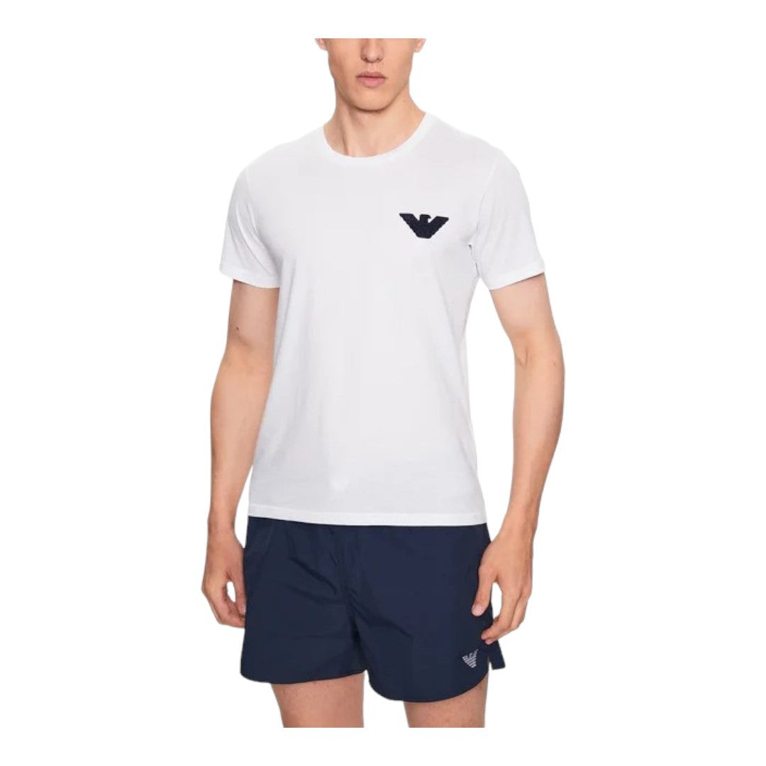 Emporio Armani Loungewear T-Shirt Uomo Bianco - 211818 OP473 00010