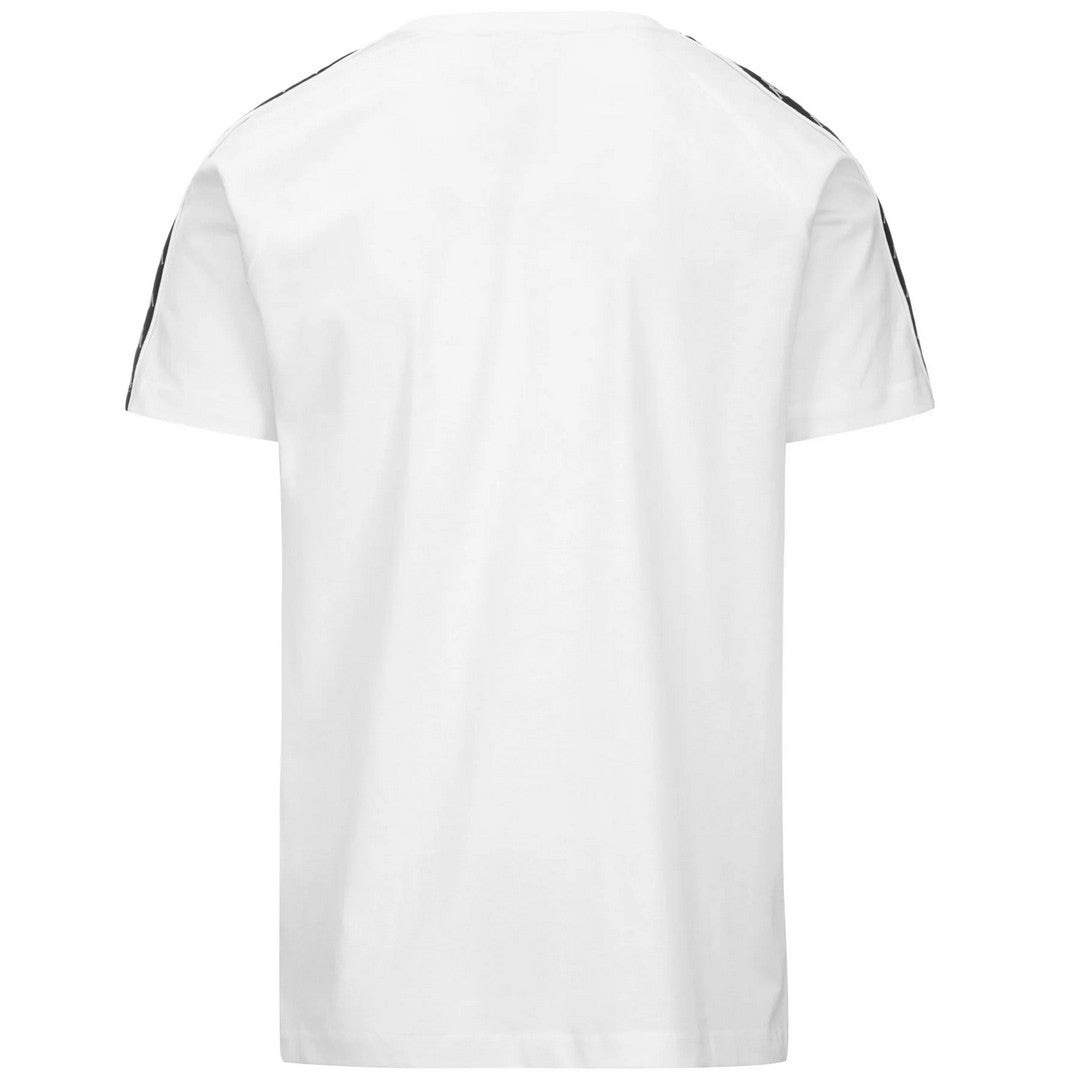 Kappa T-Shirt Uomo 222 BANDA COEN SLIM Bianco - 303UV10-A99