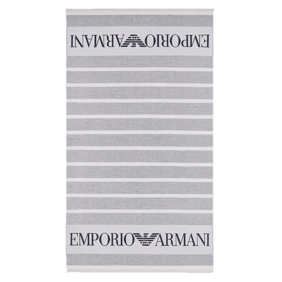 Emporio Armani Logo Telo Mare Uomo - 231763 3R458 00812