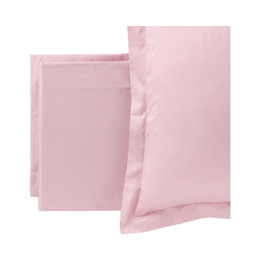 Reevèr Charme Completo Lenzuola Matrimoniale cotone Rosa confetto - LN02593501