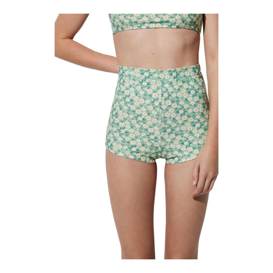 Ysabel Mora Shorts Donna - 82413 - EMERALD GREEN FLOWER