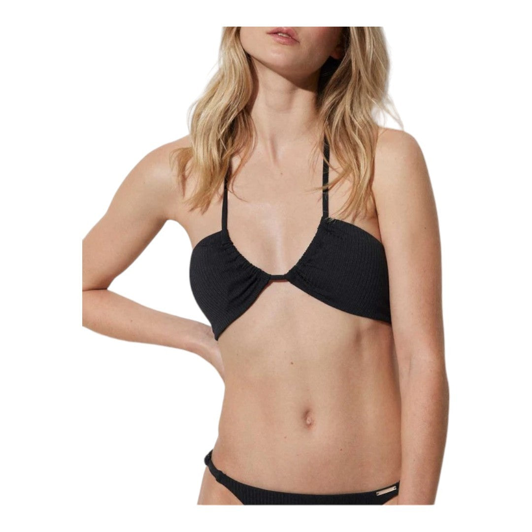 Ysabel Mora Top Bikini Donna Bandaau - 82453 - NERO