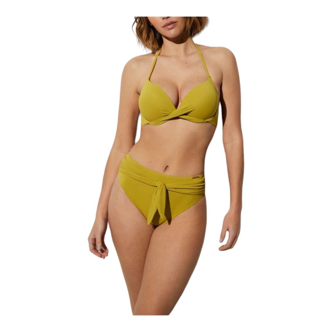 Ysabel Mora Bikini Donna Aro Doble Push-Up - 82620 - LIME GREEN