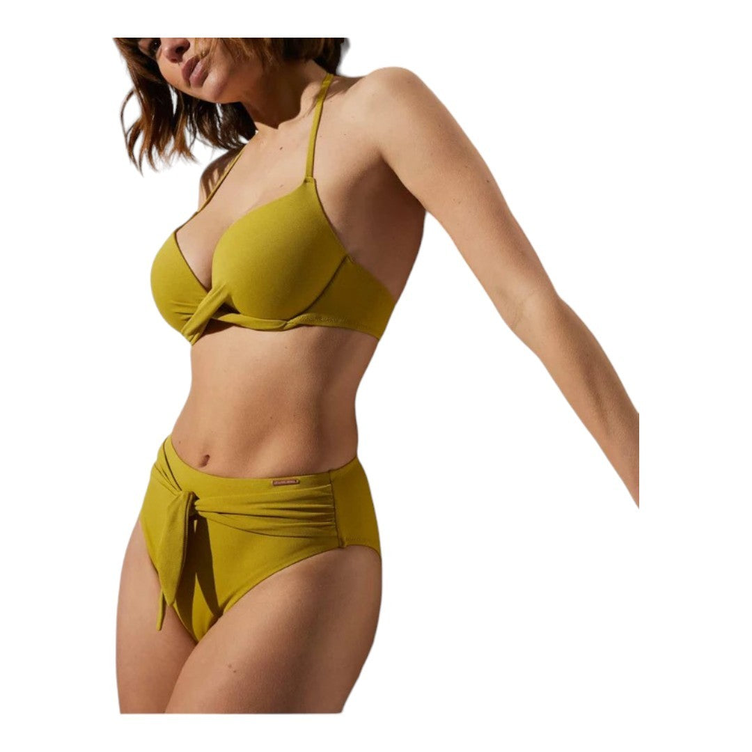 Ysabel Mora Bikini Donna Aro Doble Push-Up - 82620 - LIME GREEN