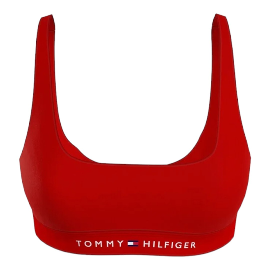 Tommy Hilfiger Top Bikini Donna Rosso - UW0UW04108-XLG