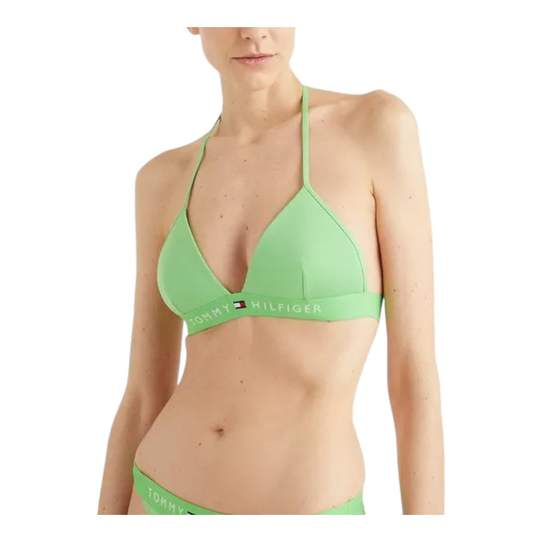 Tommy Hilfiger Bikini Top Donna Verde - UW0UW04109-LWY