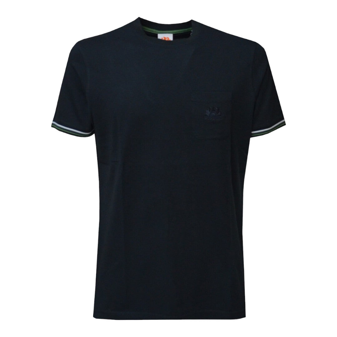 Sundek - T-shirt Finn Girocollo con Taschino - M775TEJ7800-95901