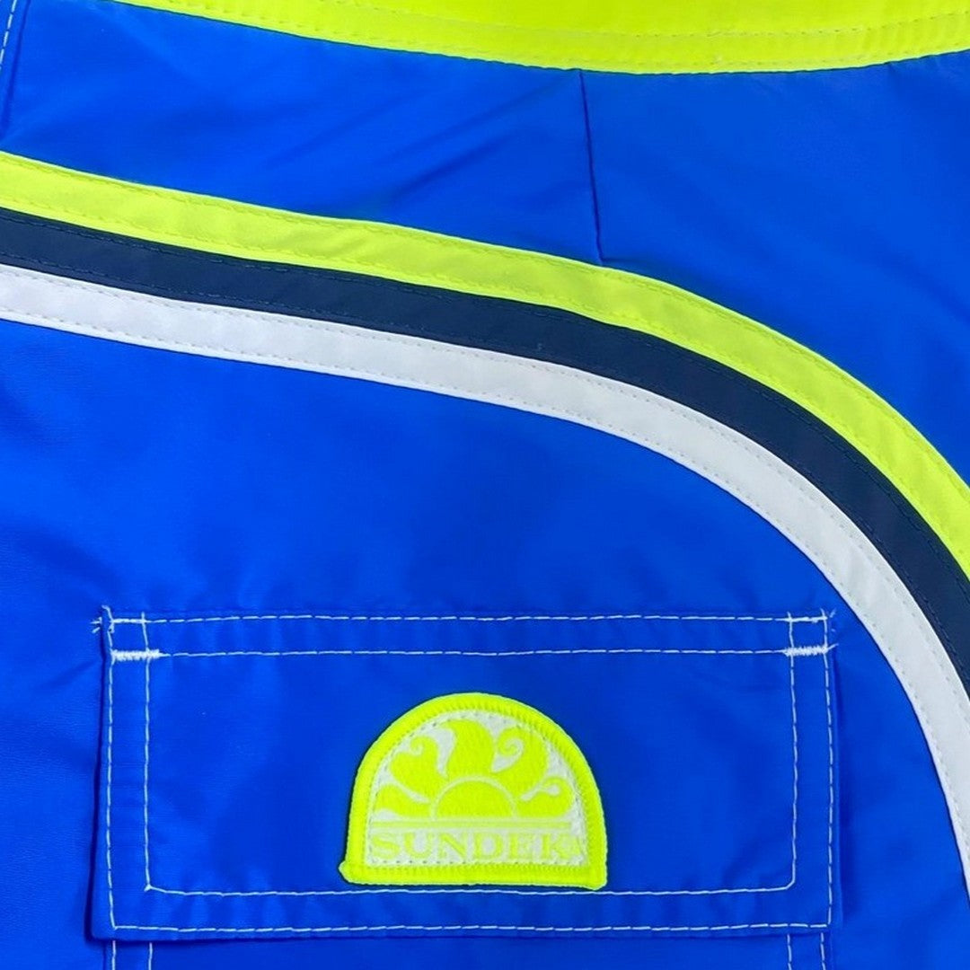 Sundek Costume Pantaloncino Uomo Corto Vita Fissa Taffeta M574BDTA100-001