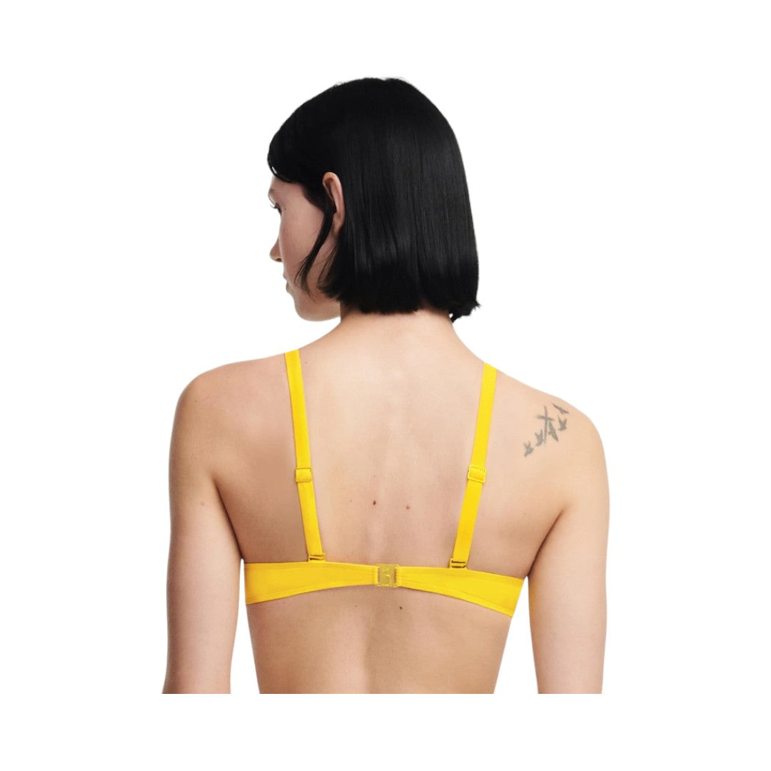 Chantelle Top Bikini Donna Push Up Celestial Giallo Limone - C12TNP-0EC