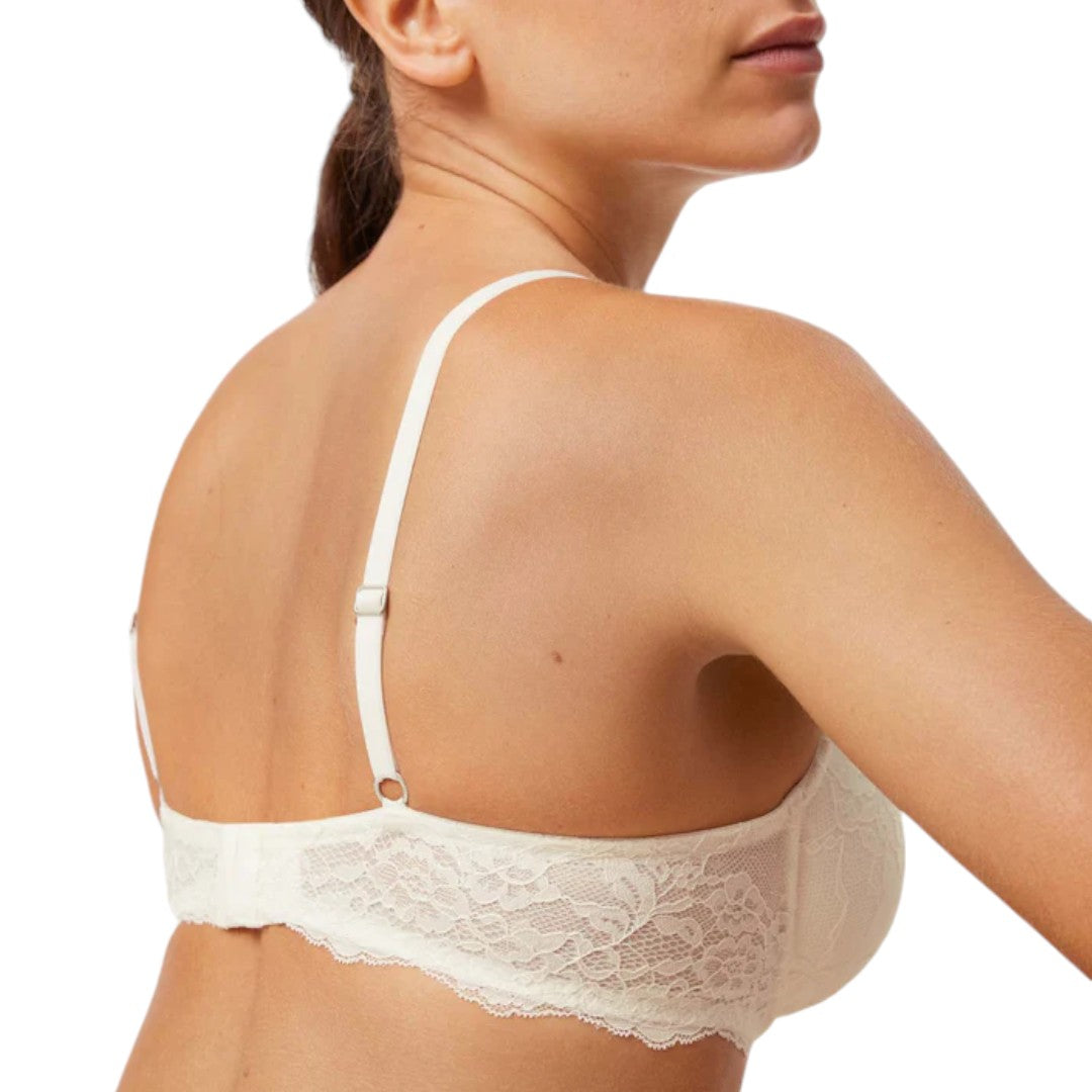 Ysabel Mora Reggiseno Donna Imbottito con ferretto 10134 - Avorio