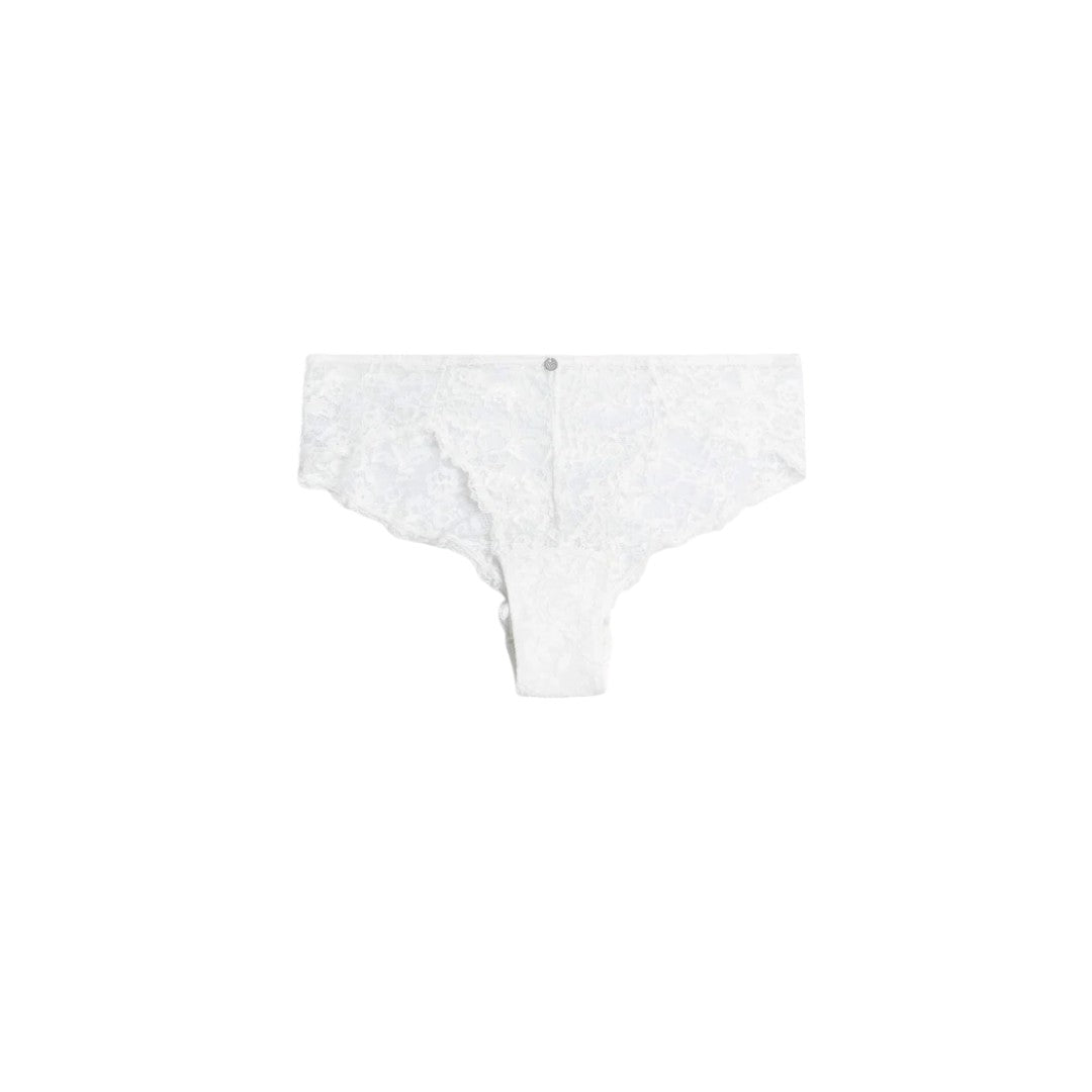 Ysabel Mora Slip Brasiliana Pizzo Cava-Avorio - 10139 - Avorio