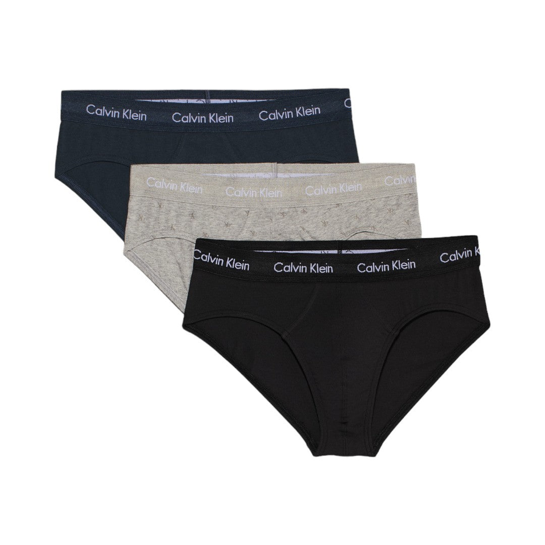 Calvin Klein Underwear Uomo Slip In Confezione Da 3 - Cotton St - 0000U2661G-QY5