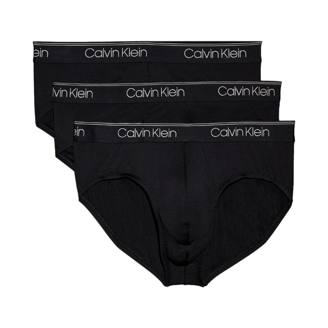 Calvin Klein Underwear 3Pack Slip Uomo Nero - 000NB2568A-UB1