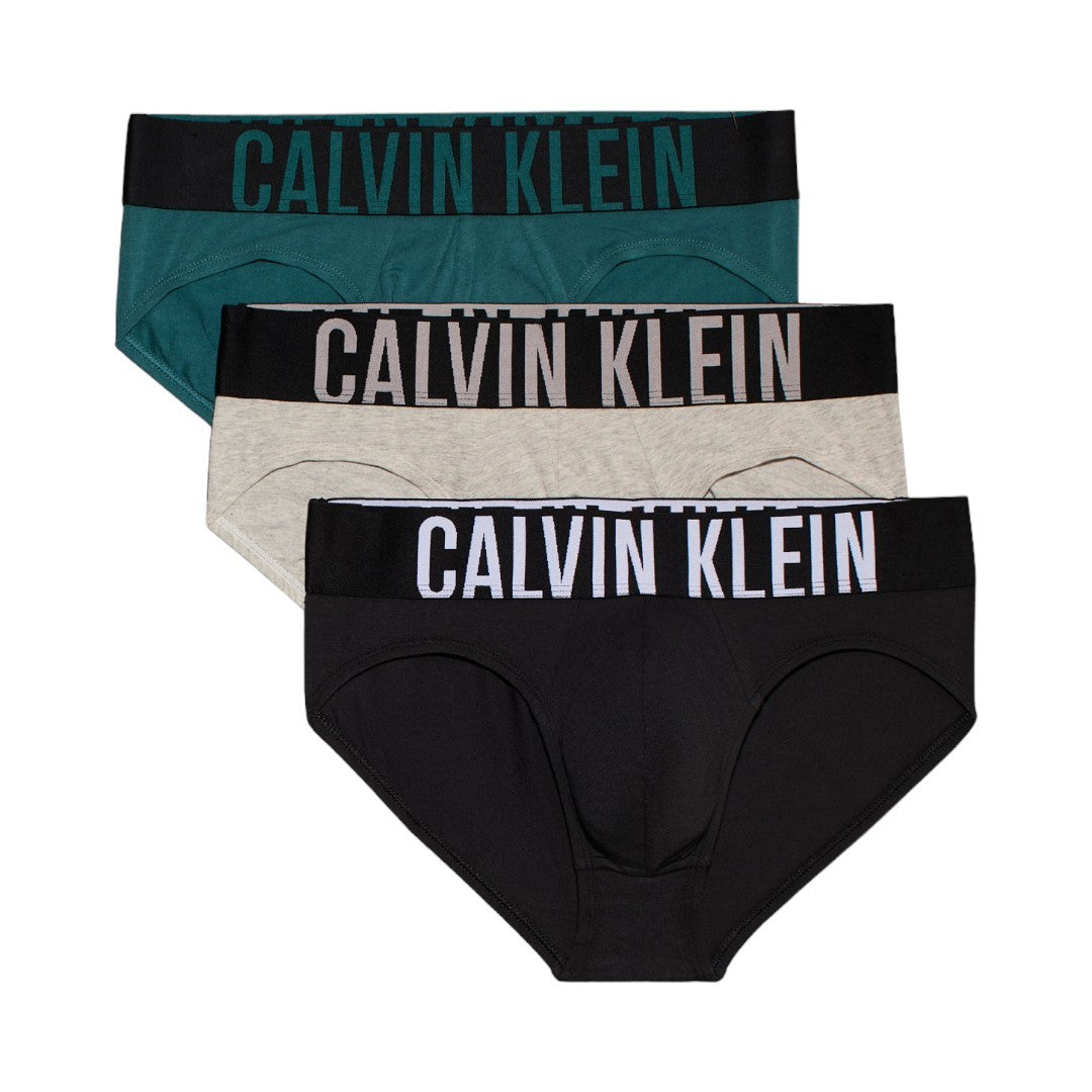 Calvin Klein Underwear 3Pack Slip Uomo - 000NB3607A-QTK