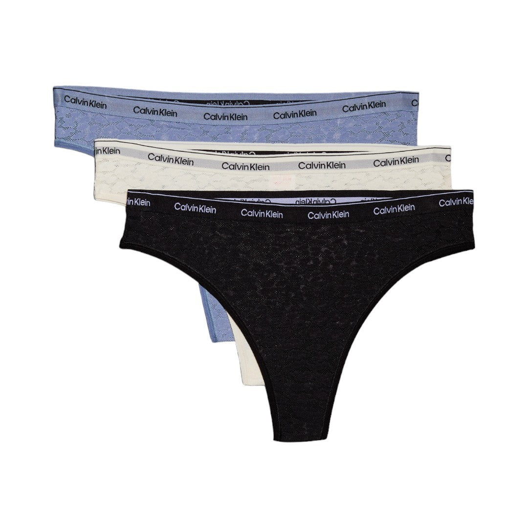 Calvin Klein Underwear Slip Donna Brasiliano 3Pack - 000QD5225E-PYN