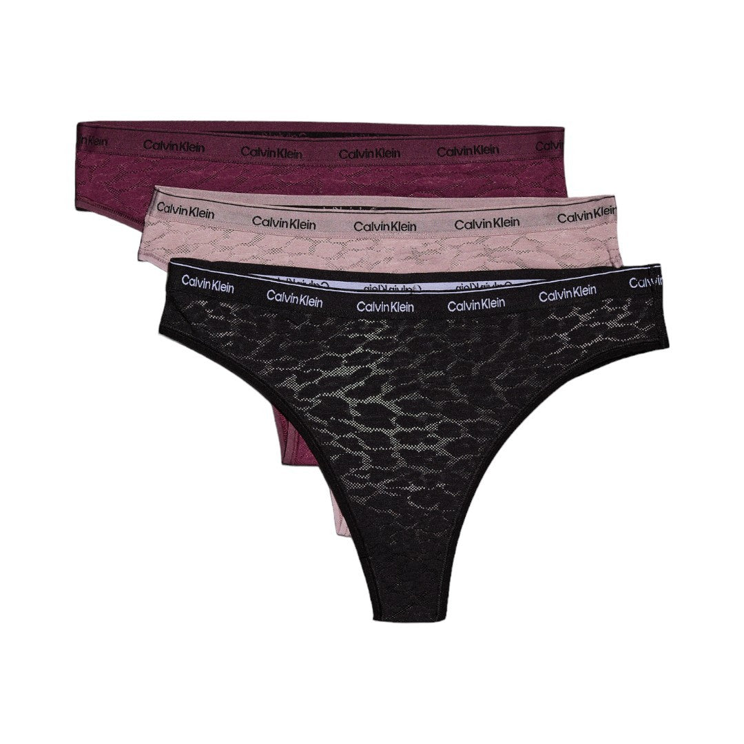 Calvin Klein Underwear Perizoma Donna 3Pack - 000QD5225E-PZ3