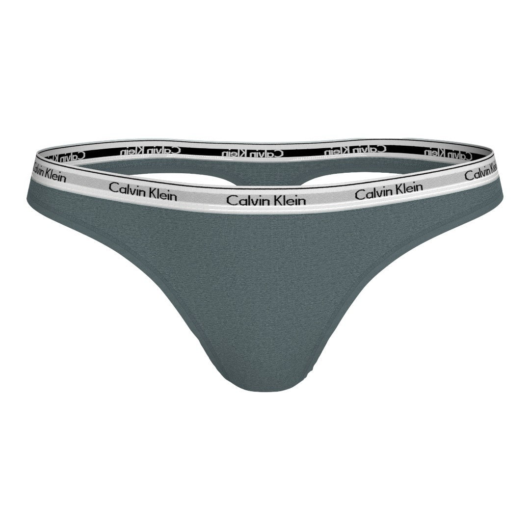 Calvin Klein Slip Donna Brasiliano Grigio Modern Logo - 000QD5246E-POF