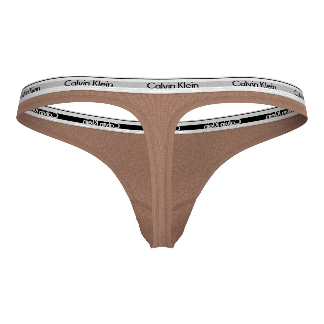 Calvin Klein Underwear Slip Donna Brasiliano Marrone - 000QD5246E-PON