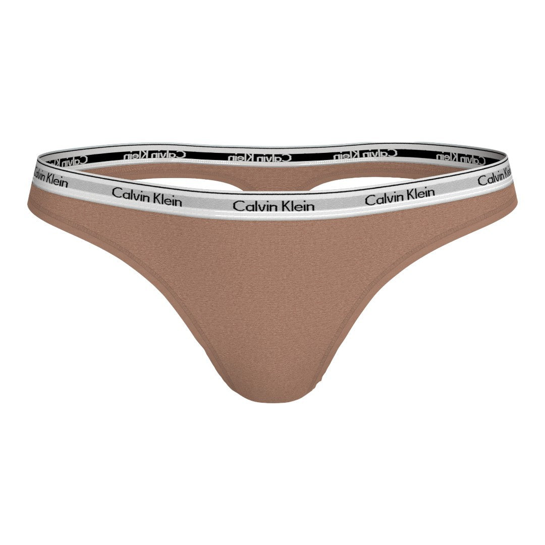 Calvin Klein Underwear Slip Donna Brasiliano Marrone - 000QD5246E-PON