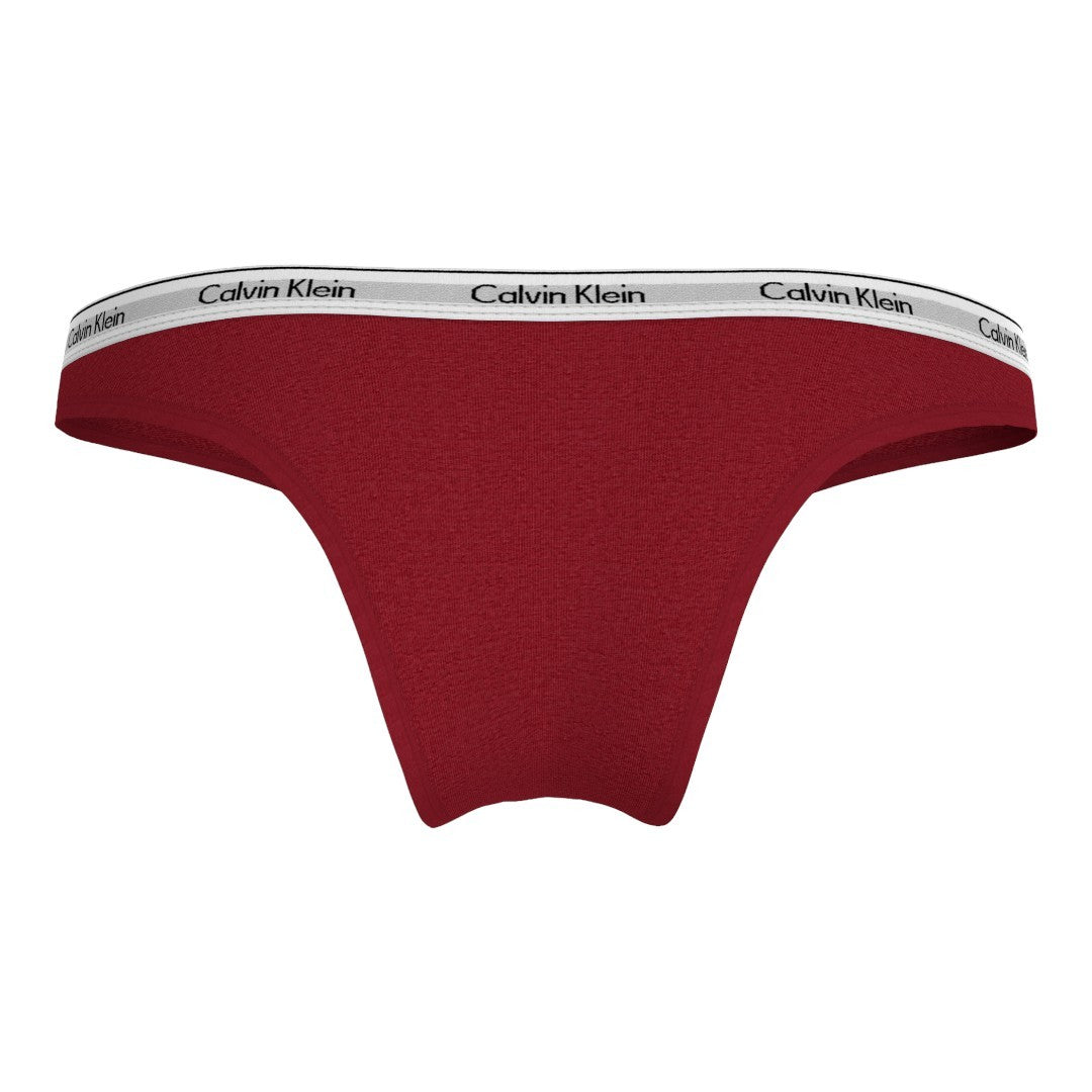 Calvin Klein Slip Donna Brasiliano Rosso - 000QD5246EXLL