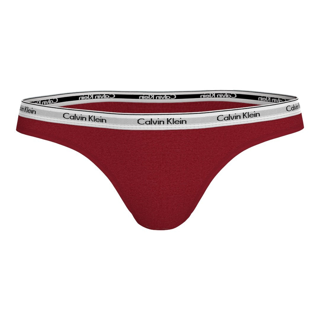 Calvin Klein Slip Donna Brasiliano Rosso - 000QD5246EXLL