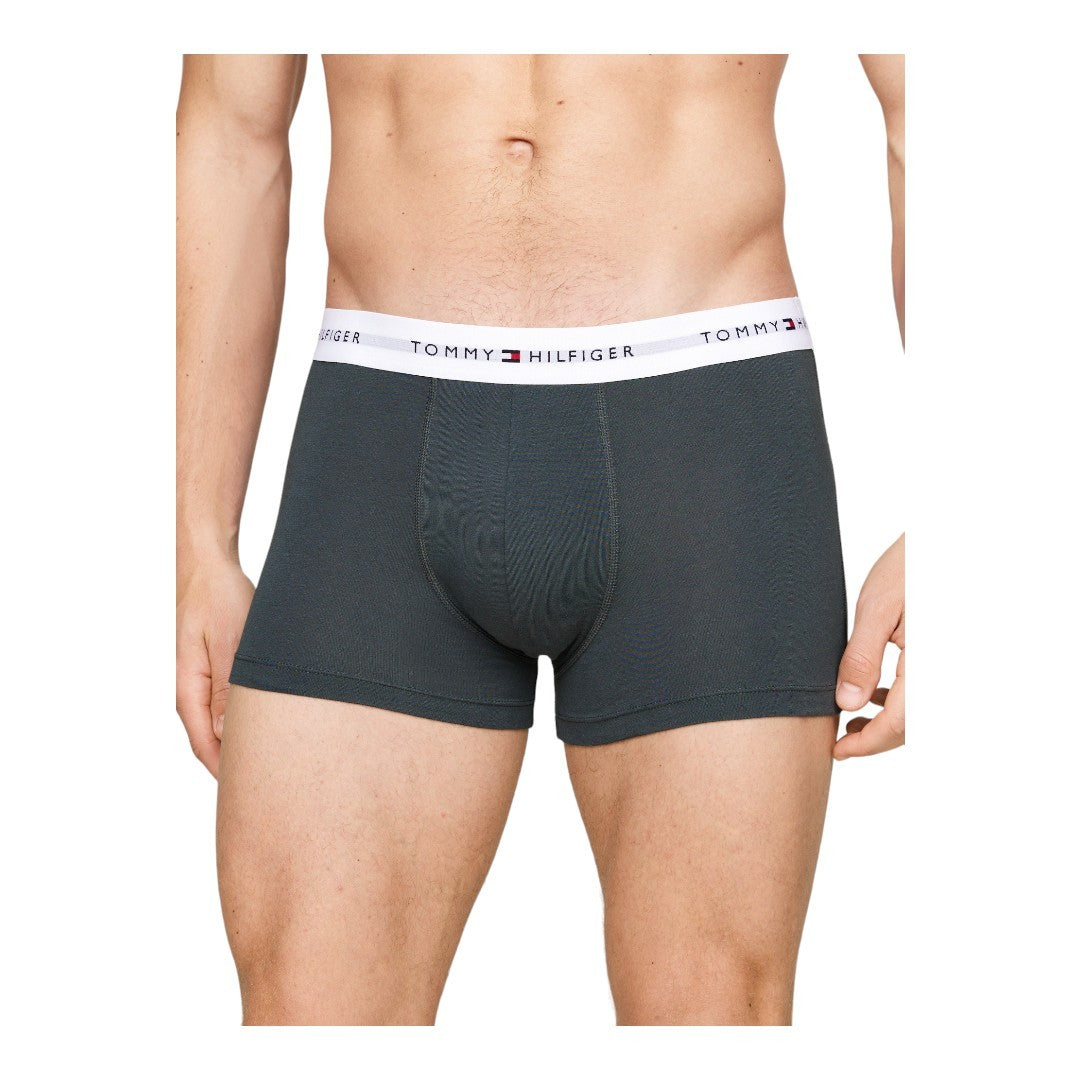 Tommy Hilfiger Boxer Uomo 3-Pack Trunk Print - UM0UM027680UG_B