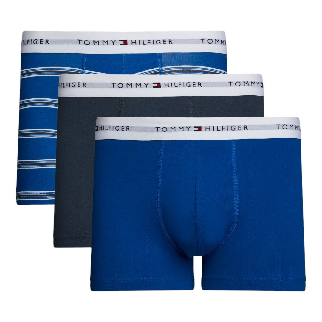 Tommy Hilfiger Boxer Uomo 3-Pack Trunk Print - UM0UM027680UG_B