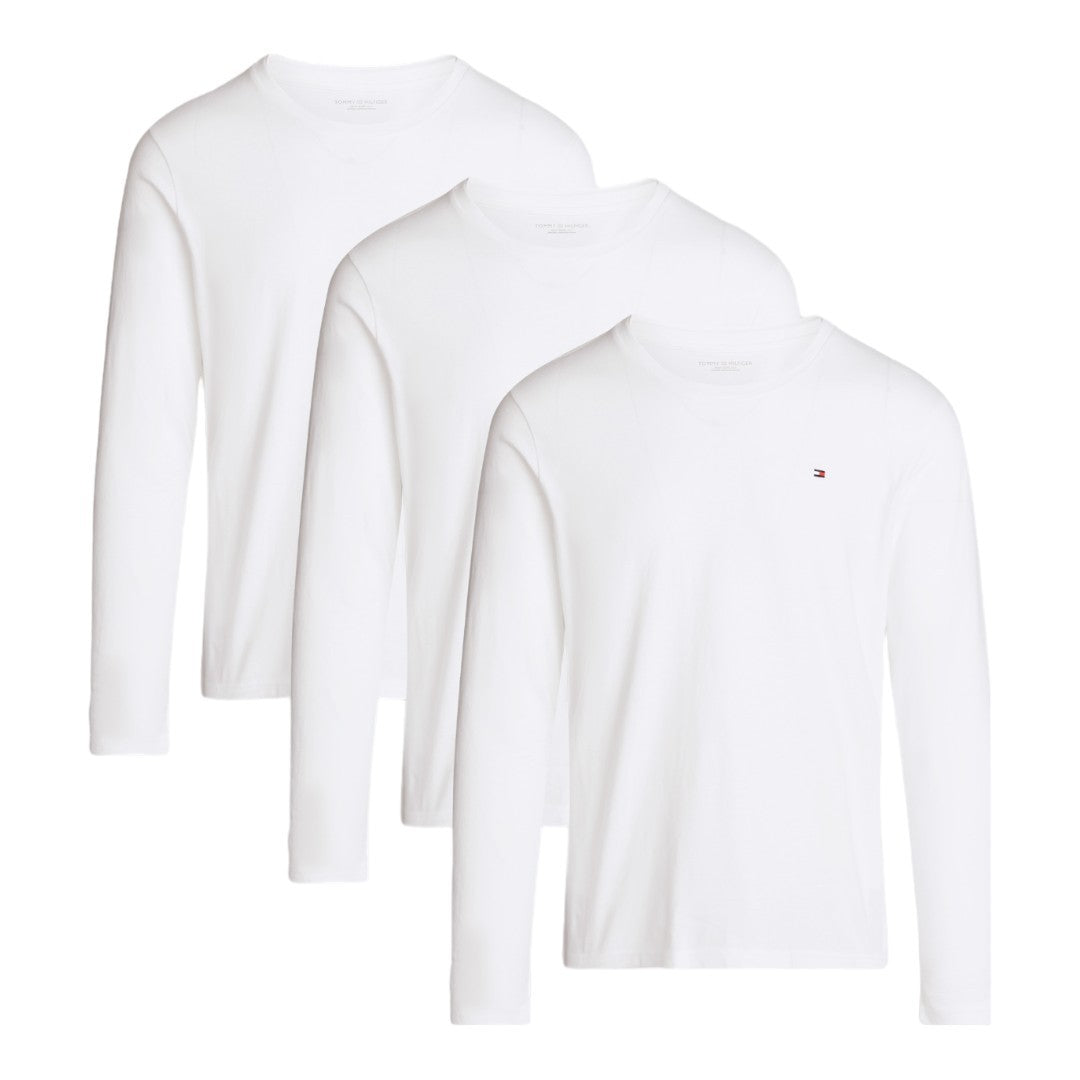 Tommy Hilfiger 3Pack T-Shirt Uomo Bianco - UM0UM03378-05E