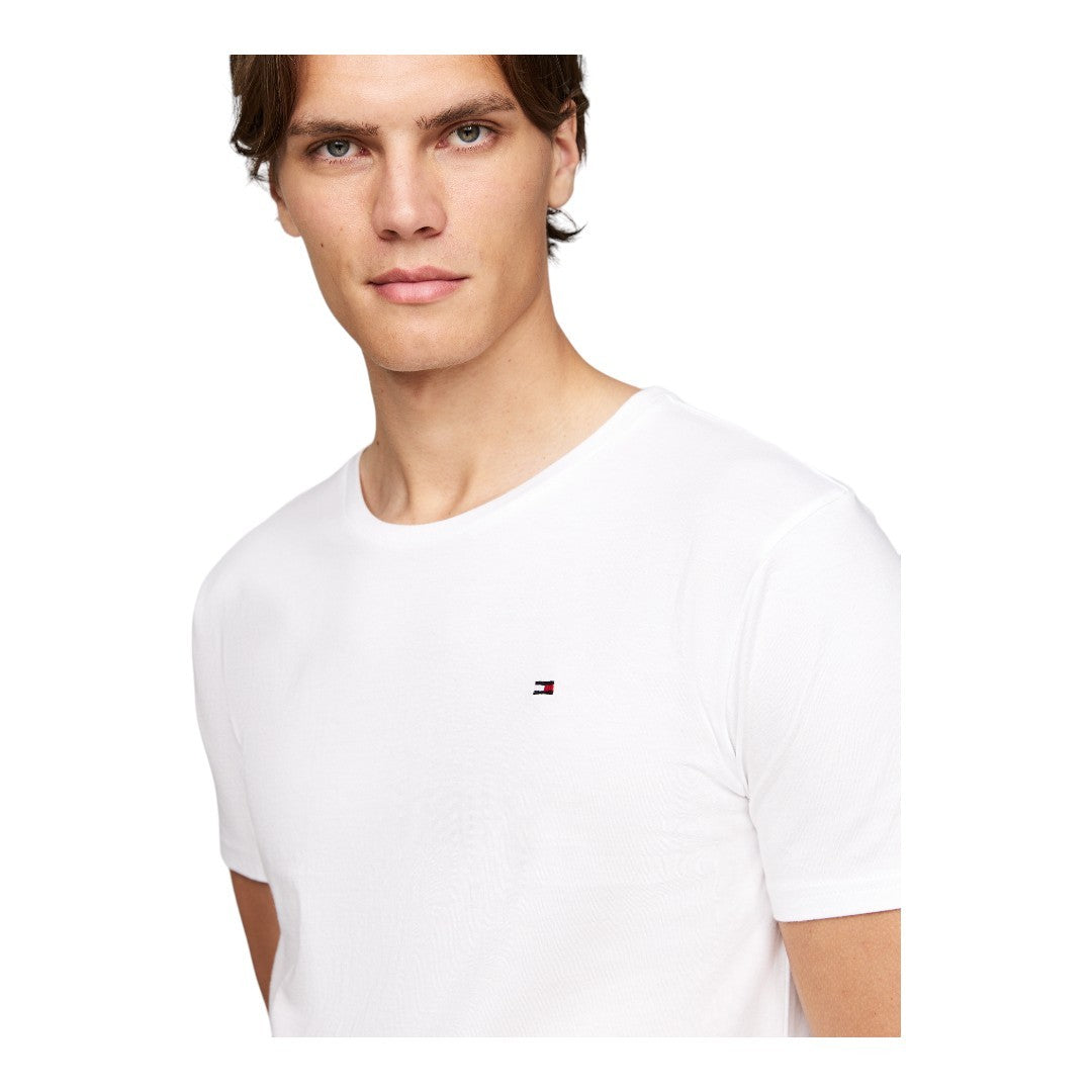 Tommy Hilfiger T-Shirt Uomo White 3Pack SS TEE - UM0UM03379-05E