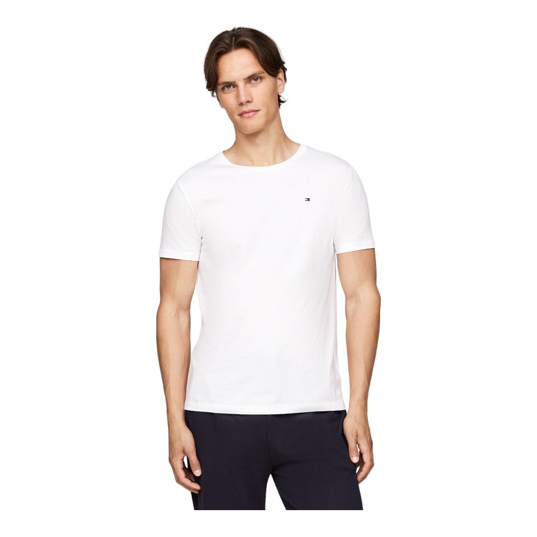 Tommy Hilfiger T-Shirt Uomo White 3Pack SS TEE - UM0UM03379-05E