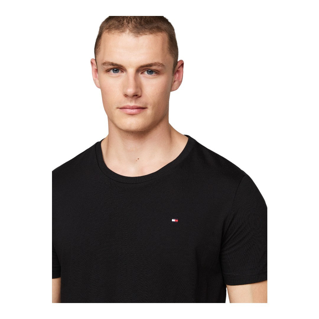 Tommy Hilfiger 3Pack T-Shirt Uomo Nero - UM0UM03379-0SI