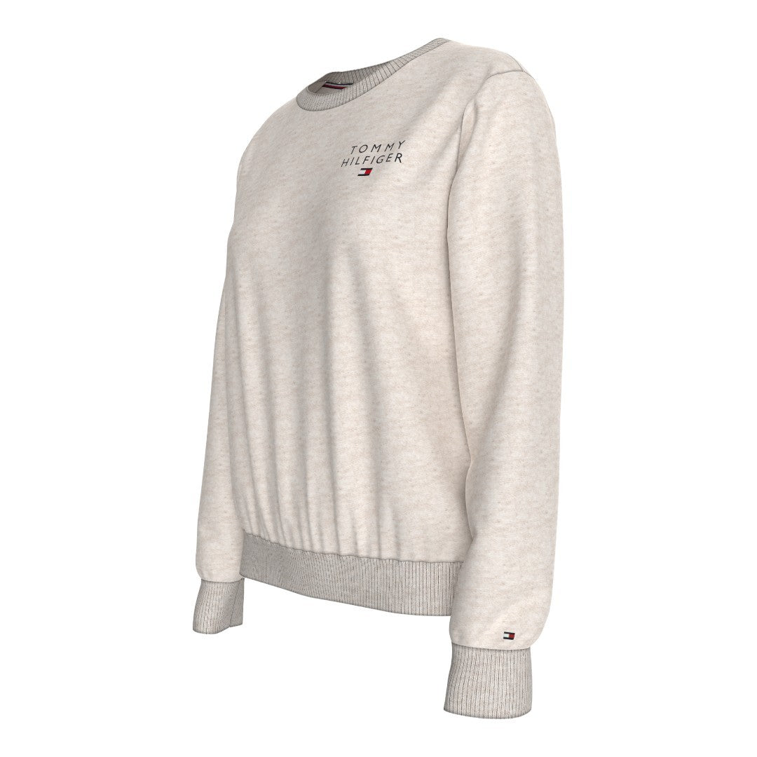 Tommy Hilfiger Felpa Donna Lounge Original con Logo - UW0UW04521-ADZ