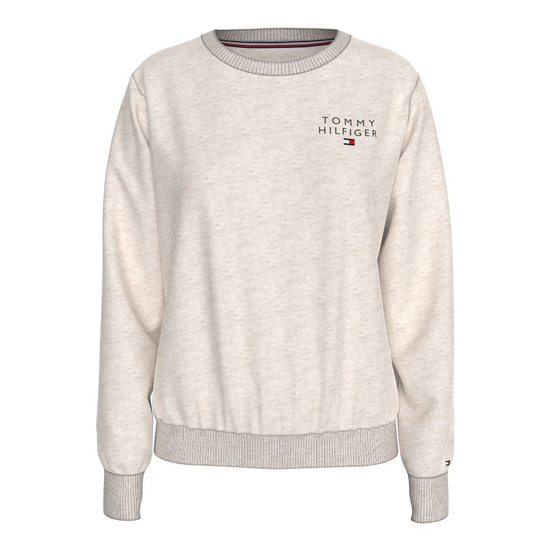 Tommy Hilfiger Felpa Donna Lounge Original con Logo - UW0UW04521-ADZ