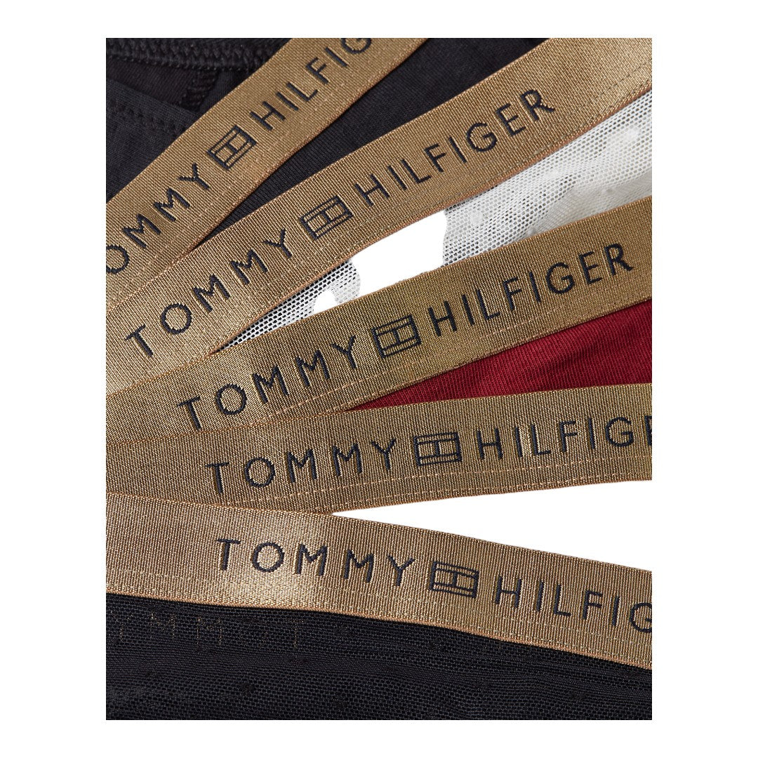 Tommy Hilfiger 5 PACK Slip Donna THONG GIFTING - UW0UW05535-0SB