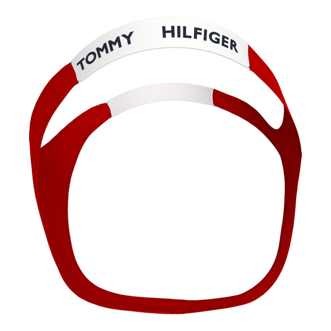 Tommy Hilfiger Slip Donna HIGH LEG THONG Red - UW0UW05615XLG_B