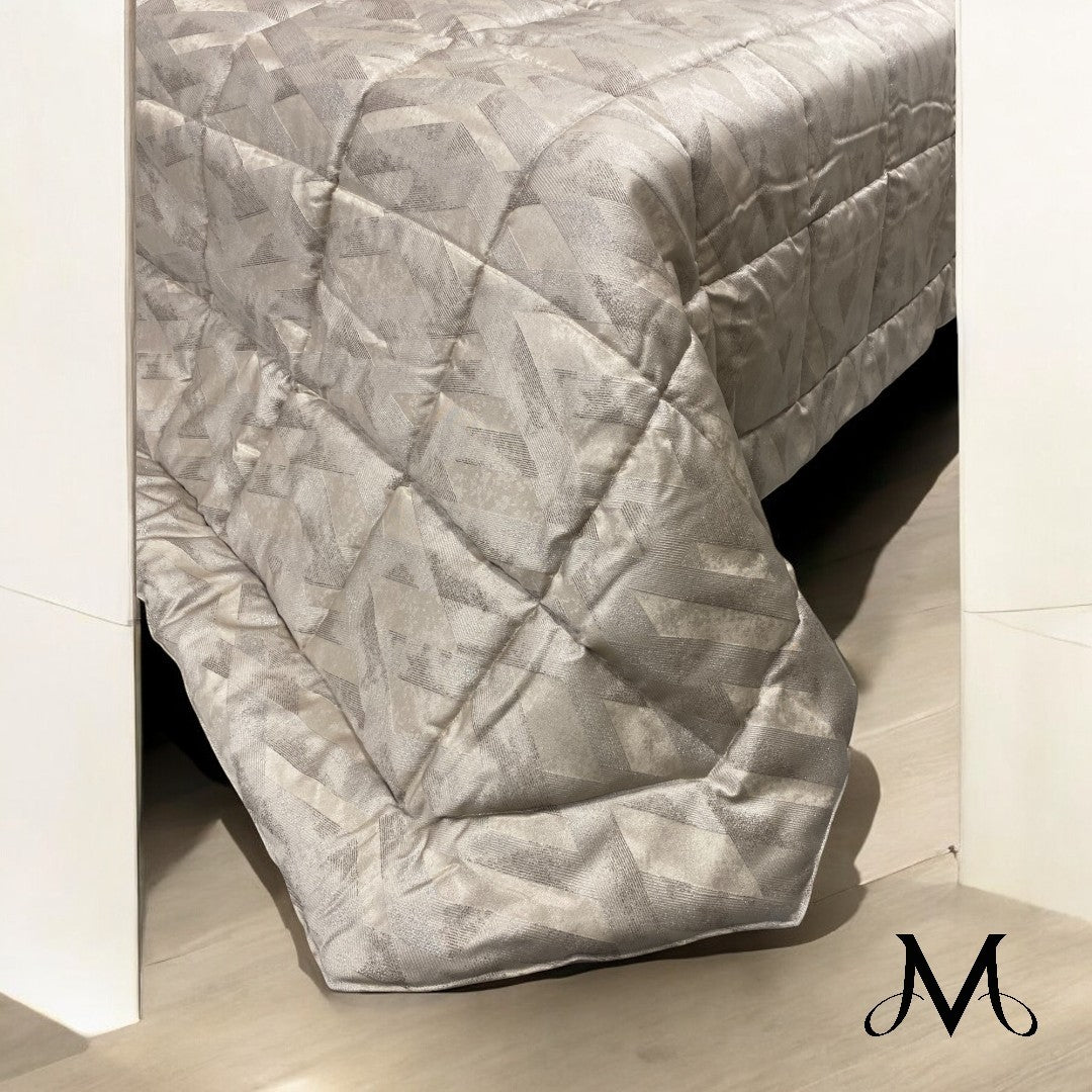 Reevèr Trapunta Matrimoniale Jacquard Maco Sabbia LG07260201