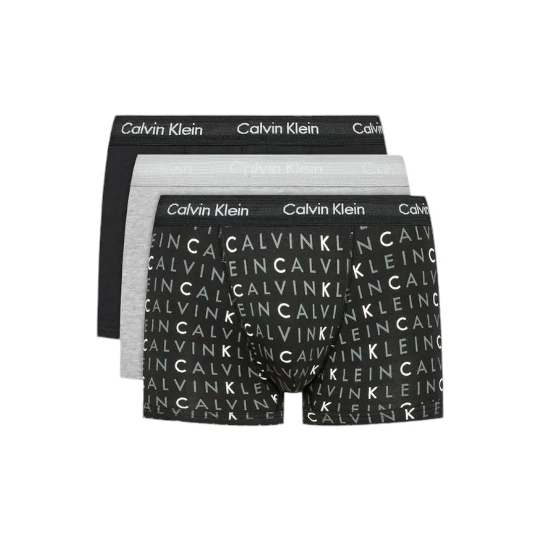 Calvin Klein 3P Boxer Cotton Stretch 2664G YKS