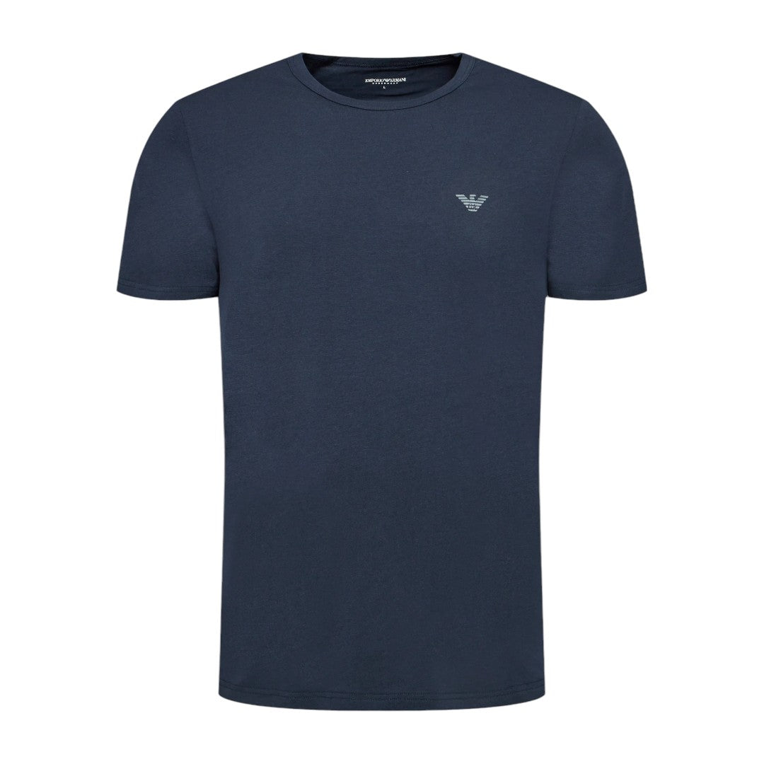 Emporio Armani T-Shirt Uomo Loungewear Set Marine/Oliva - 111267 4F720 75836