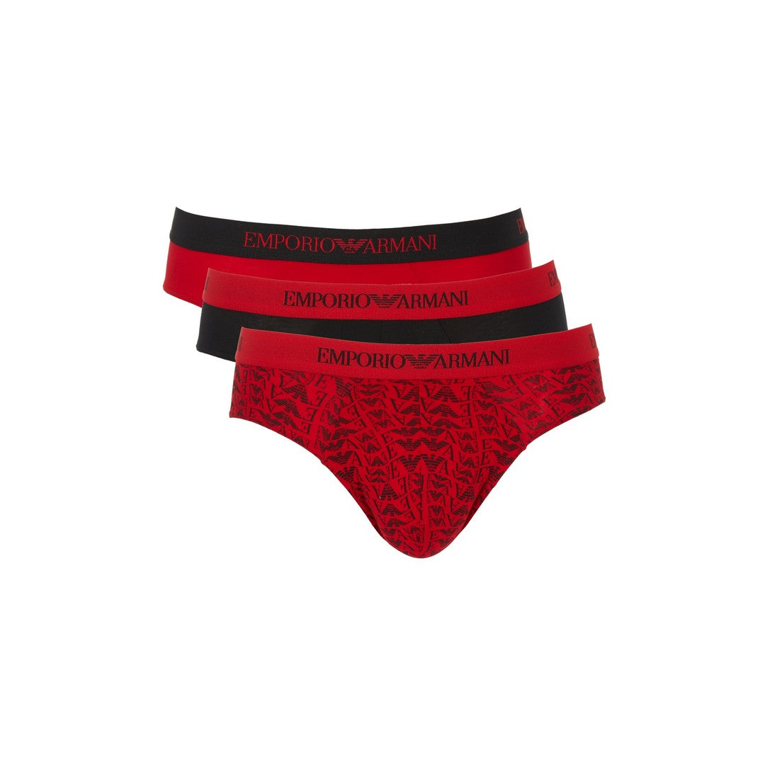 Emporio Armani Underwear Set 3 Pack Rosso - 111624 4F722 73274