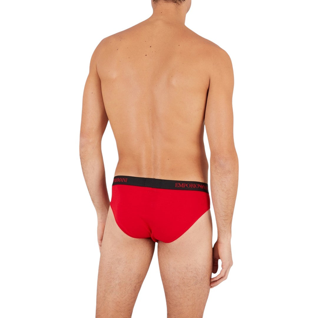 Emporio Armani Underwear Set 3 Pack Rosso - 111624 4F722 73274