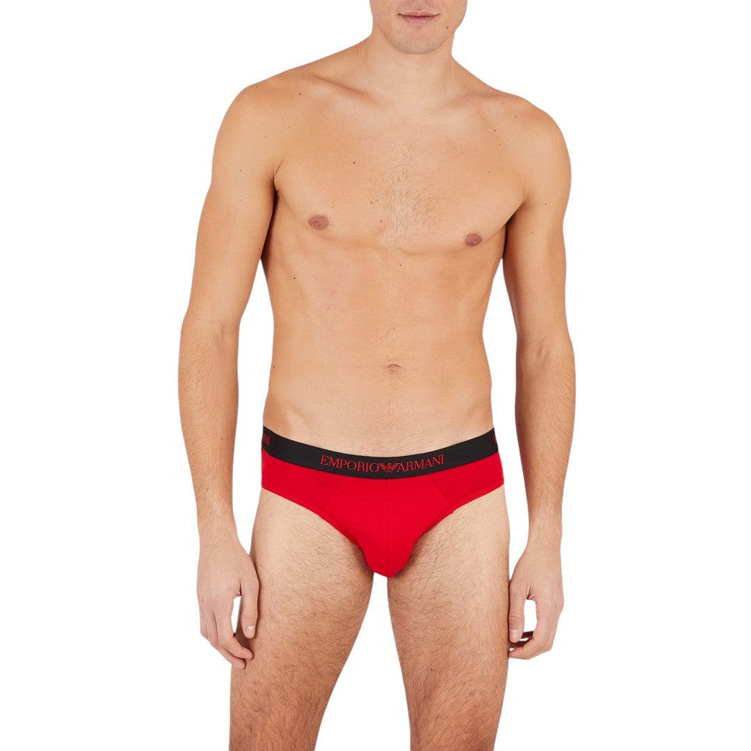 Emporio Armani Underwear Set 3 Pack Rosso - 111624 4F722 73274