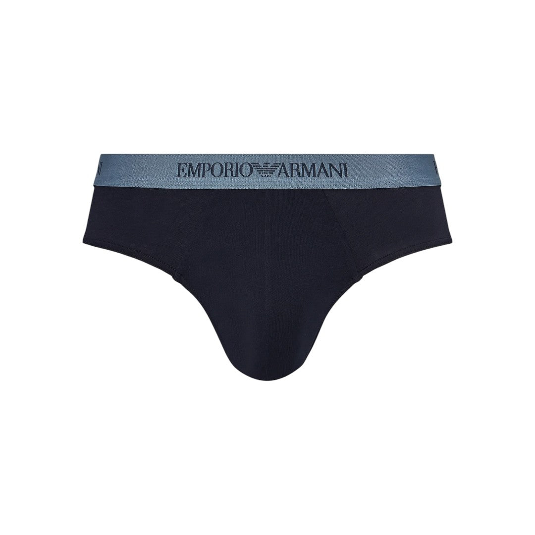 Emporio Armani Underwear Set 3 slip Marin/St Tempes/Mari - 111624 4F722 75536