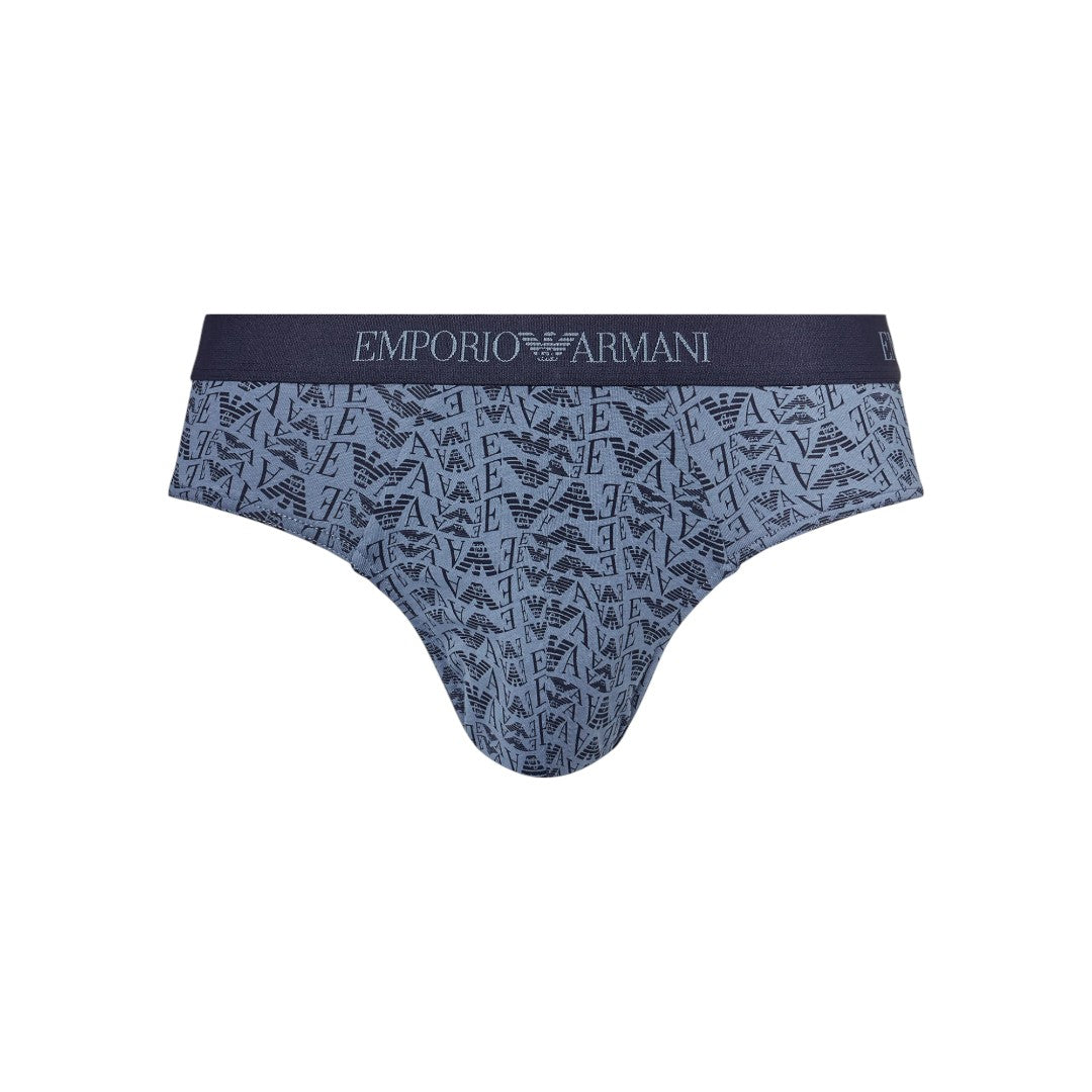 Emporio Armani Underwear Set 3 slip Marin/St Tempes/Mari - 111624 4F722 75536