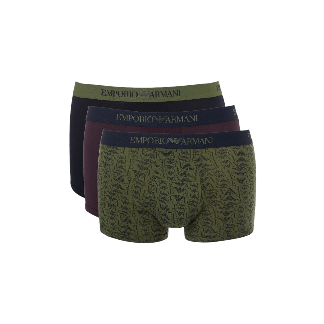 Emporio Armani Underwear Set 3-Pack Verde - 111625 4F722 08793