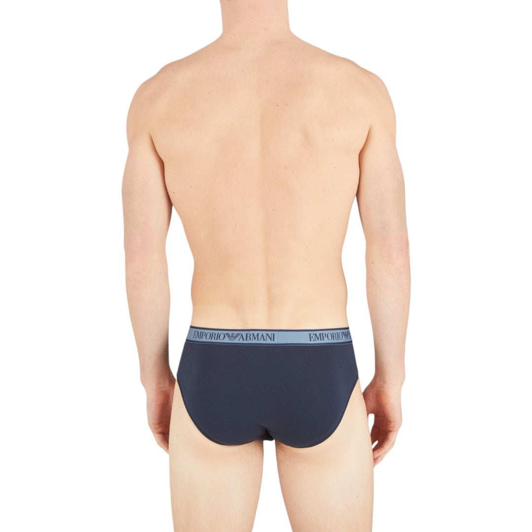 Emporio Armani Underwear Set 3-Pack Marine - 111734 4F717 70435