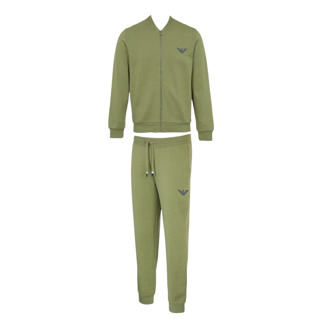 Emporio Armani Loungewear Tracksuit Oliva - 112115 4F571 00885