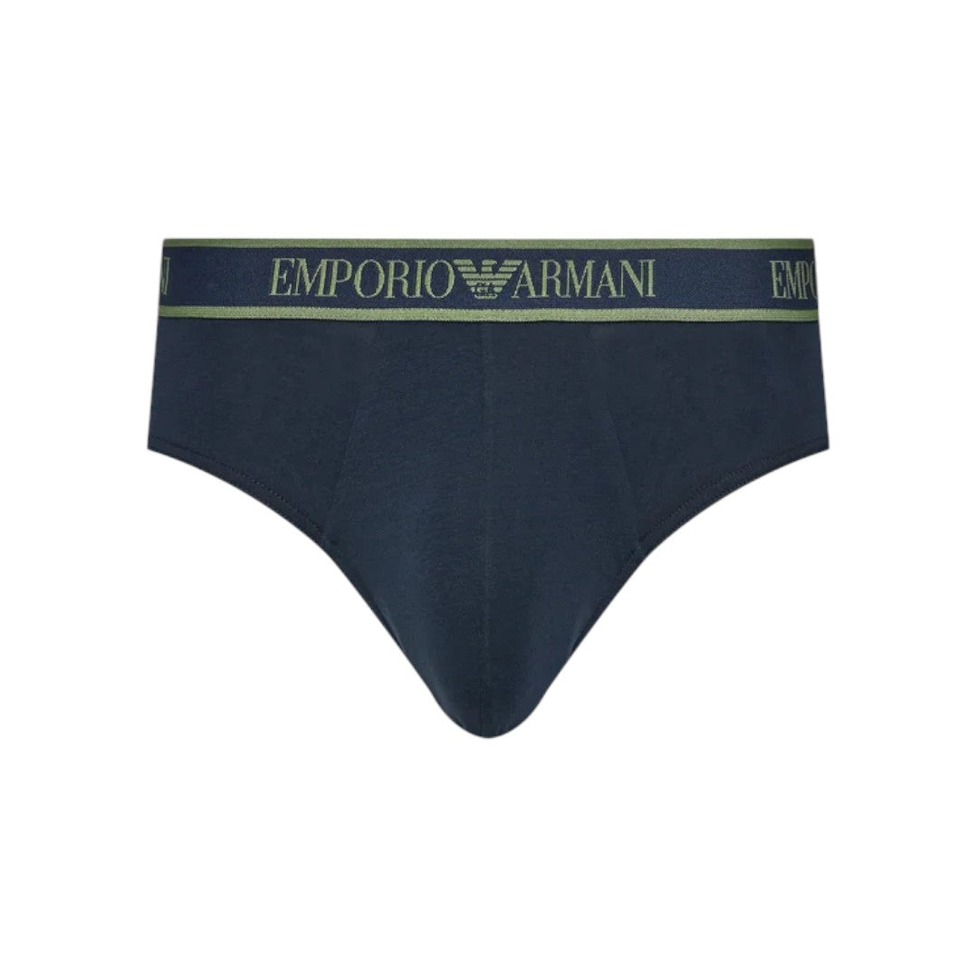 Emporio Armani Underwear Set 3 slip Marin-St Oliva-Marin - 112132 4F717 75436