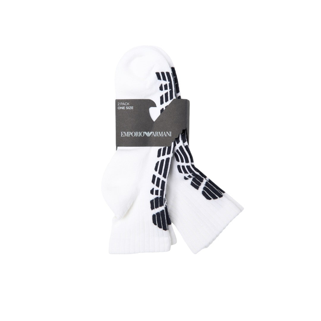 Emporio Armani Socks Set Bianco - 303222 4F300 00010