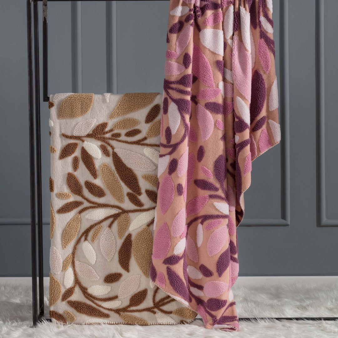 Riviera Chenille Plaid Jacquard Rosa - DD0534 0201